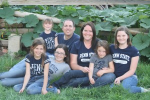 We are Penn State--We are focused! My daughters and wife show their Penn State pride.
