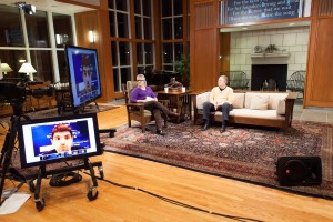 The Town Hall event live from the Hintz Family Alumni Center.