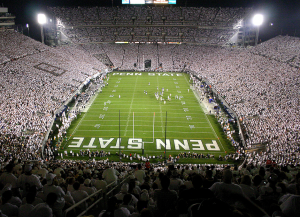 Penn State whiteout at Beaver Stadium