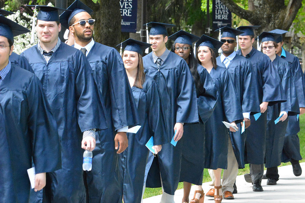 Graduating Penn State Students